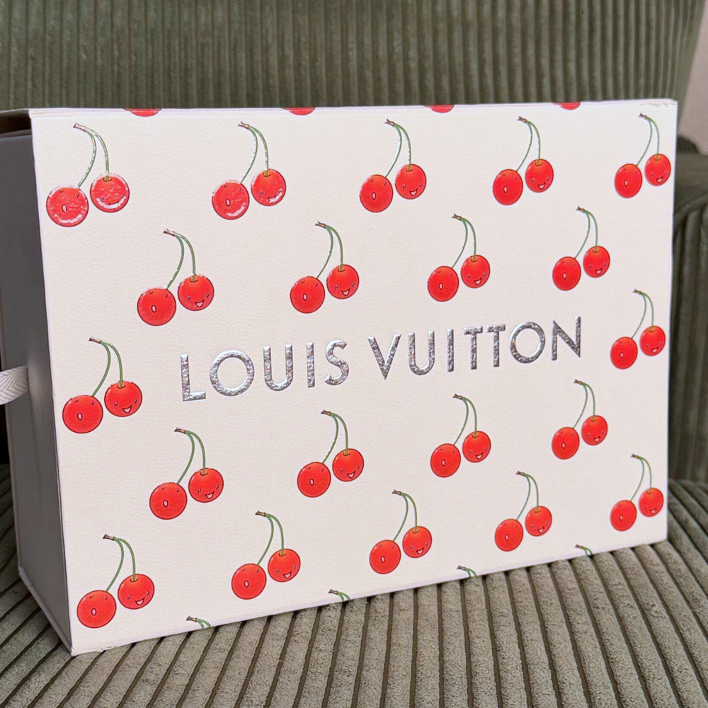 Louis Vuitton Takashi‎ Murakami Cherry Empty Gift Box Shoebox 🍒 LV x TM 2025 🍒